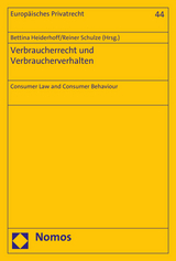 Verbraucherrecht und Verbraucherverhalten - 