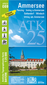 ATK25-O09 Ammersee (Amtliche Topographische Karte 1:25000)