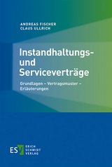 Instandhaltungs- und Serviceverträge - Andreas Fischer, Claus Ullrich