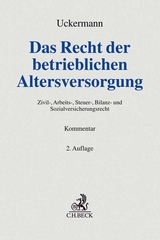 Das Recht der betrieblichen Altersversorgung - 