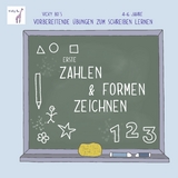 Erste Zahlen & Formen zeichnen. Vorbereitende Übungen zum Schreiben lernen. 4-6 Jahre