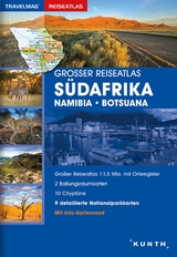 Großer Reiseatlas Südafrika / Namibia / Botsuana 1:1,5 Mio. - 