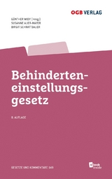 Behinderteneinstellungsgesetz - Birgit Schrattbauer, Susanne Auer-Mayer