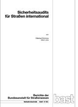 Sicherheitsaudit für Straßen international - Ekkehard Brühning, Ulrich Löhe