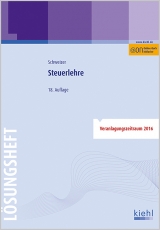 Steuerlehre - Lösungsheft