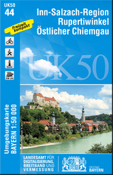 UK50-44 Inn-Salzach-Region, Rupertiwinkel, Östlicher Chiemgau - Breitband und Vermessung Landesamt für Digitalisierung  Bayern