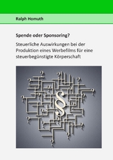 Spende oder Sponsoring? - Ralph Homuth