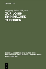 Zur Logik empirischer Theorien - 