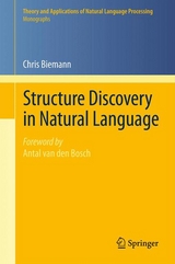 Structure Discovery in Natural Language - Chris Biemann