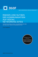 Risiken und Nutzen der Kommunikation auf Social Networking Sites - Julia Niemann