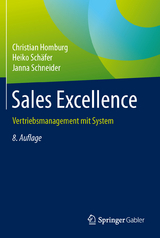 Sales Excellence - Christian Homburg, Heiko Schäfer, Janna Schneider