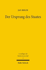 Der Ursprung des Staates - Jan Rolin