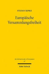 Europäische Versammlungsfreiheit - Stefan Ripke