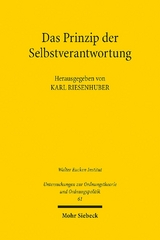 Das Prinzip der Selbstverantwortung - 