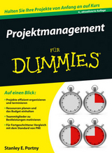 Projektmanagement für Dummies - Portny, Stanley E.