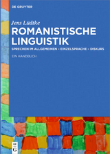 Romanistische Linguistik - Jens Lüdtke