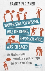 Woher soll ich wissen, was ich denke, bevor ich höre, was ich sage? - Franca Parianen