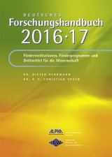 Deutsches Forschungshandbuch 2016/2017 - Herrmann, Dieter; Spath, Christian