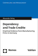 Dependency and Trade Credit - Alexander Oeing