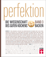 Perfektion. Die Wissenschaft des guten Kochens. Backen