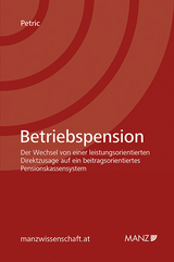 Betriebspension - Elisabeth Petric