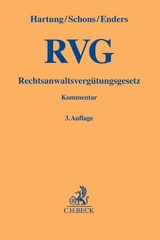 Rechtsanwaltsvergütungsgesetz - Hartung, Wolfgang; Schons, Herbert P.; Enders, Horst-Reiner