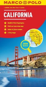 MARCO POLO Kontinentalkarte Kalifornien 1:800.000 - 