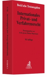 Internationales Privat- und Verfahrensrecht - Jayme, Erik; Hausmann, Rainer