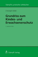 Grundriss zum Kindes- und Erwachsenenschutz - Häfeli, Christoph