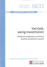 Viel Geld, wenig Investitionen - 