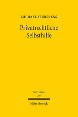 Privatrechtliche Selbsthilfe - Michael Beurskens