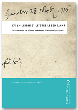 1716 - Leibniz´ letztes Lebensjahr - 