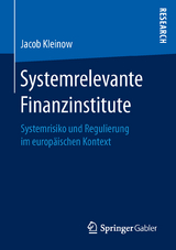 Systemrelevante Finanzinstitute - Jacob Kleinow