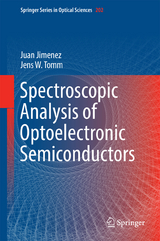 Spectroscopic Analysis of Optoelectronic Semiconductors - Juan Jimenez, Jens W. Tomm