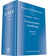 Unionsmarkenverordnung - Eisenführ, Günther; Schennen, Detlef