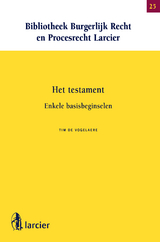 Het testament - Tim De Vogelaere