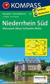 KOMPASS Wanderkarte Niederrhein Süd - Naturpark Maas - Schwalm - Nette - KOMPASS-Karten GmbH