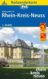 Radwanderkarte BVA Radwandern im Rhein-Kreis Neuss 1:50.000, reiß- und wetterfest, GPS-Tracks Download - 