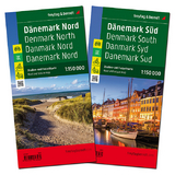 Dänemark, Straßenkarten-Set 1:150.000, freytag & berndt