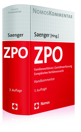 Zivilprozessordnung - Saenger, Ingo