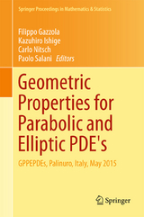 Geometric Properties for Parabolic and Elliptic PDE's - 