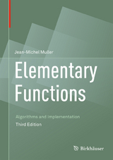 Elementary Functions - Jean-Michel Muller