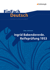 EinFach Deutsch Unterrichtsmodelle - Christine Mersiowsky