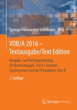 VOB/A 2016 - zweisprachig / bilingual - 