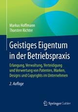 Geistiges Eigentum in der Betriebspraxis - Hoffmann, Markus; Richter, Thorsten