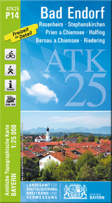 ATK25-P14 Bad Endorf (Amtliche Topographische Karte 1:25000) - 