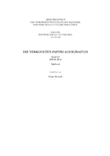 Die verkohlten Papyri aus Bubastos (P.Bub. III 6) - Klaus Maresch