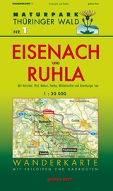 Wanderkarte Eisenach und Ruhla - 