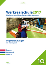 Werkrealschule 2017 - Mittlerer Abschluss Baden-Württemberg - 