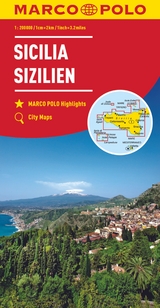 MARCO POLO Regionalkarte Italien 14 Sizilien 1:200.000 - 